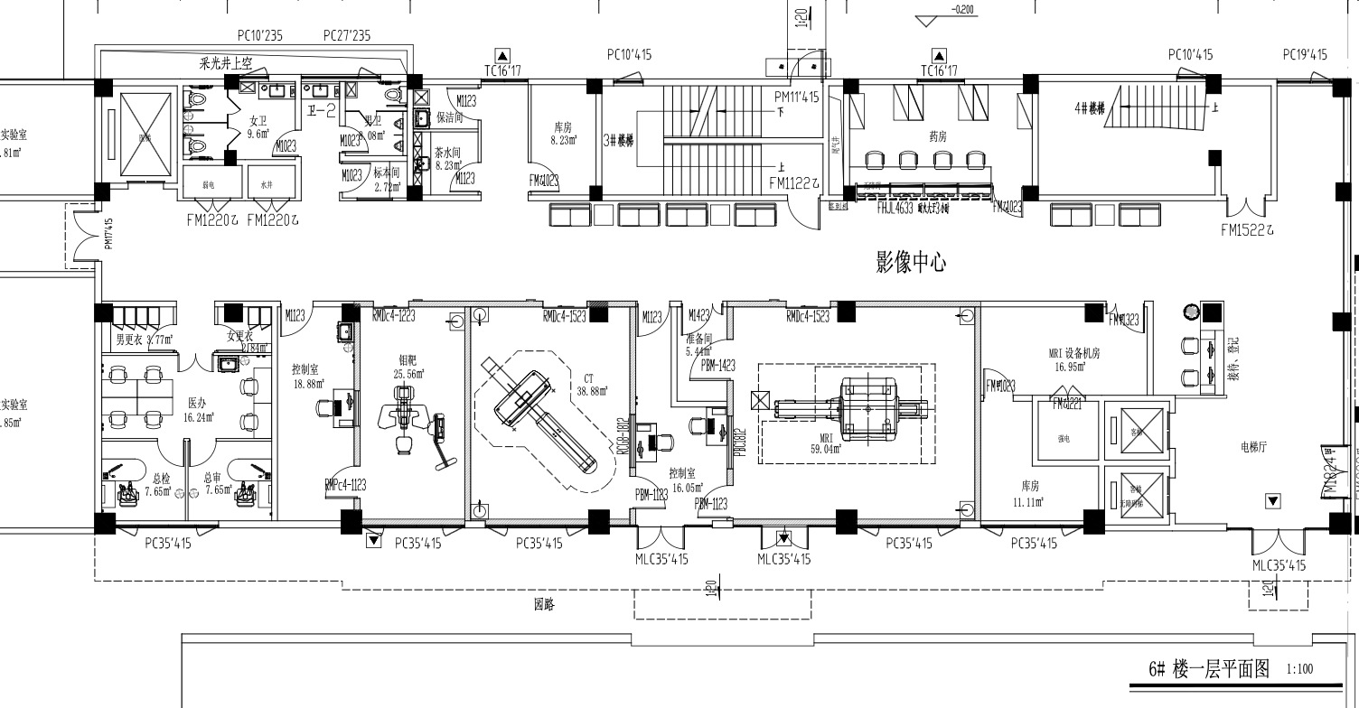 6号楼关键平面