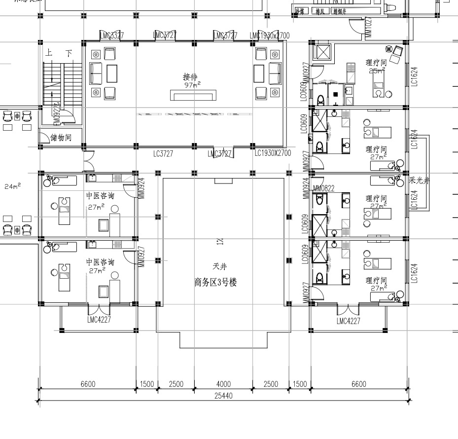 国医馆关键平面